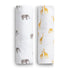 Delta Children 100% Cotton Flannel Baby Receiving Blankets for Girls and Boys – 30x30 Inches (Pack of 2), Safari Friends...