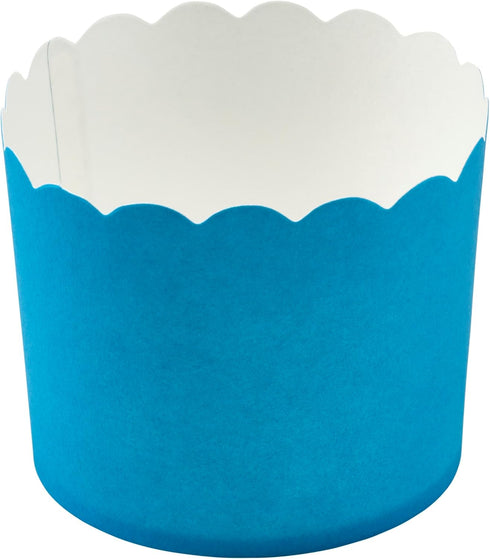 DecoPac Blue Scalloped Baking Cups,50 Count(Pack of 1), Perfect For Delicious Cupcakes, Delicate Scalloped Edge, 50 Oven Safe Cupcake Cases...