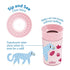 Dr. Brown's Milestones™ Cheers360™ Training Sippy Cup for Babies & Toddlers - Pink Animals - 10oz - 9m+...