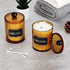 SheeChung 2 Pack of 12 Oz. Small Clear Plastic Apothecary Jar - Qtip Dispenser Holder Bathroom Vanity Storage Canister Acrylic Jar for Cotton Ball...