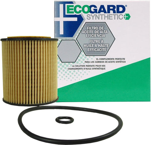 ECOGARD S5505 Premium Cartridge Engine Oil Filter for Synthetic Oil Fits Mazda 3 2.3L 2004-2009, 6 2.3L 2003-2008, 6 2.5L 2009-2012, 5 2.3L 2006-2...