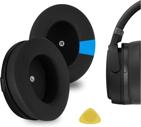 Geekria Sport Cooling-Gel Replacement Ear Pads for HyperX Cloud Orbit S Headphones Ear Cushions, Headset Earpads, Ear Cups Cover Repair Parts (Bla...