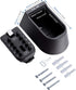 Exterior Outdoor Waterproof Hide Wall Mounted Key Safe Box - House use Key Storage Lock Box,Key Lock Box(Black)......