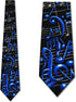 Three Rooker Mens Muscial Notes tie Mens Music Neckties...
