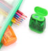 8 Pack Double Holes Pencil Sharpener Manual Pencil Sharpeners with Lid Pencil Sharpeners for Kids Plastic Pencil Sharpeners for School Office Home...
