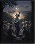 Posterizer 1 pcs-dark mystical scene-anthropomorphic being-for witch occult lovers 1-Gothic Art-Fantasy & Fiction Art-Living Room Bedroom Decor- u...