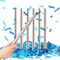 BATTIFE It's a Boy, 6Pack Gender Reveal Confetti Wands, Tissue Paper Confetti Flick Flutter Sticks for Baby Boy Born Shower Party Decorations Supp...