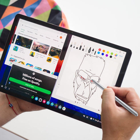 Tab S7 S Pen WithoutBluetooth Replacement for Samsung Galaxy Tab S7 / S7 Plus Stylus Pen S Pen with 5 Nibs (Silver)...