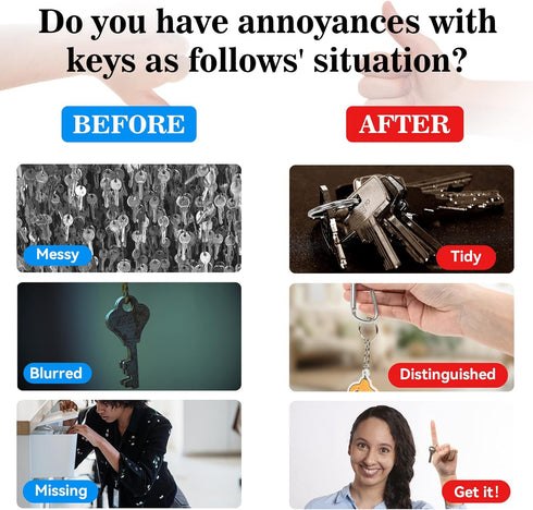 MAQIHAN 100pcs Key Ring - Metal Key Chain Ring for Keychain of Home Car School Office DIY Crafts Dog Ring and Other Keys Attachment 1 Inch....