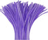 Light Purple Chenille Stems Pipe Cleaners, 12 Inch Colored Pipe Cleaners Pastel Craft Supplies, 200 Pcs Pastel Pipe Cleaners for Crochet Projects,...
