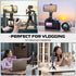 ULANZI Magnetic iPhone Tripod Mount MA23, Magnet Phone Holder Adapter Tripod Attachment Compatible with MagSafe Only for iPhone 12 13 14 Plus Pro ...