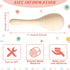 Leitee 6 Pcs DIY Mini Wooden Maracas Rattles Egg Shaker Kids Musical Party Favor Baby Shaker Sand Hammer Toy, Assorted Designs, Maracas for Kids, ...