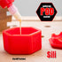 Sili Glue Pod with Multi Purpose Sealable Lid/Glue Brush Holder • Made from Adhesive Resistant Silicone...