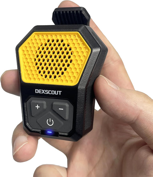 Wearable Bluetooth Speaker, Clip-on Wireless Portable Mini Water-Resistant Speakers, Built-in Mics for Hands-Free Music and Calls, Small Bluetooth...