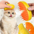 Cat Steam Brush,3 In 1 Self Steamy Cat Brush, Cat Grooming Supplies For Massage,Best Steamy Cat Hair Brush with Water Silicone Steamy Cat Pet Brus...