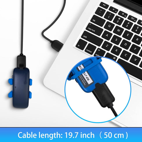 RUKUHOT Portable Wireless Magnetic Charger Cable Compatible with Tractive GPS Tracker, 1.65 Feet USB Charging Cord fit for Tractive GPS Pet Tracke...