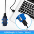RUKUHOT Portable Wireless Magnetic Charger Cable Compatible with Tractive GPS Tracker, 1.65 Feet USB Charging Cord fit for Tractive GPS Pet Tracke...