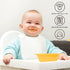 10Pcs Sublimation Baby Bibs White Cotton Waterproof Infant Bib Blank DIY Creative Food Bib Adjustable Hook Loop Closure Newborn Babies Bib Keepsak...