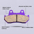 SCITOO Carbon Fiber Brake Pads Fit for 83 84 85 86 87 88 89 90 91 92 93 94 95 96 97 98 99 00 for Honda...