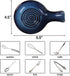 Spoon Rest for Kitchen, Ceramic Spoon Holder for Stove Top, Cooking Spoon Holder?Coffee Spoon Holder,Heat Resistant Utensil Rest for Countertop, D...