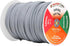 Mandala Crafts Gray Maxi Piping Bias Tape with Welting Cord - 1/2 Inch Upholstery Piping Trim for Sewing, Cushions, Slipcovers, and DIY Decor - 55...