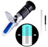 Brix Refractometer 0~90%, Handheld Sugar Refractometer, High Accurate Brix Measurement Meter with ATC for Fruit, Beverages&Juice, Honey, Maple Syr...