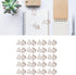 20Pcs Cute Cat Shaped Paper Clips, Metal Animal Shaped Clips, Rose Gold Paperclips for Office, Paper, and Memo...
