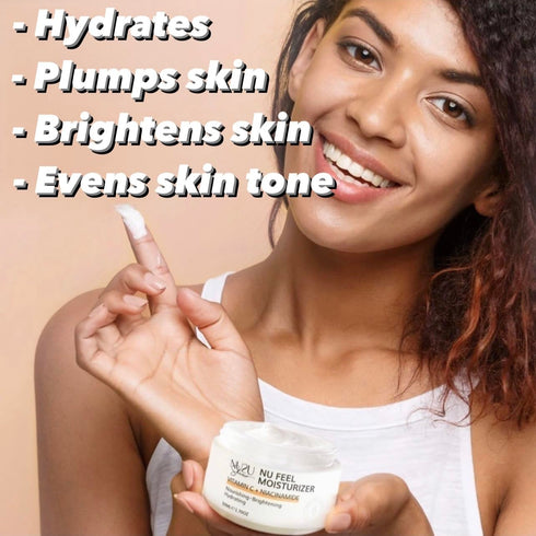 NU Feel Moisturizer | Daily Face Moisturizer For Hydrated, Toned, Smooth Skin | Skincare Cream For Facial Skincare | 1.70 Oz...