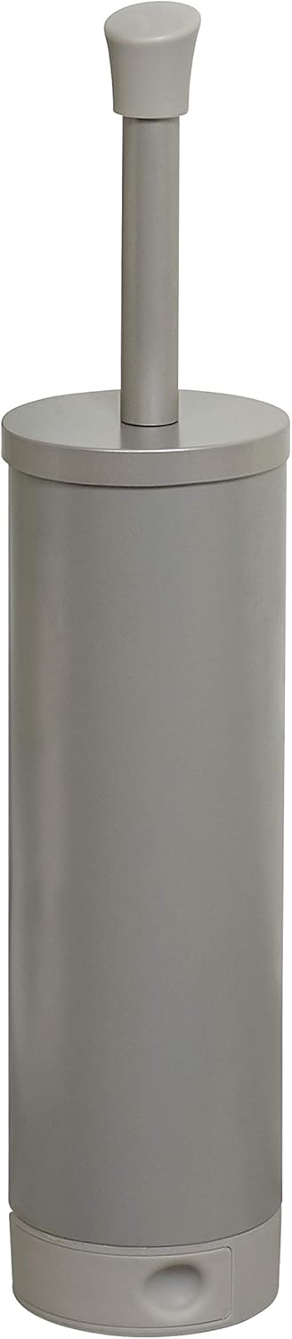 Zenna Home Nickel Smart Accessories NeverRust Rustproof Easy Clean Toilet Bowl Brush Holder (EBH1ALBNL)...