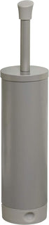 Zenna Home Nickel Smart Accessories NeverRust Rustproof Easy Clean Toilet Bowl Brush Holder (EBH1ALBNL)...