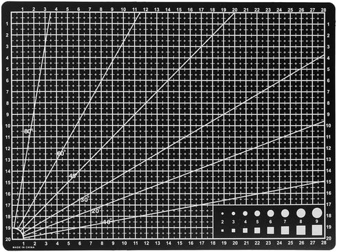 Self Healing Sewing Mat, Rotary Cutting Mat Double Sided 5-Ply Craft Cutting Board for Sewing Crafts Hobby Fabric Precision Scrapbooking Project 9...