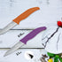Paring Knife,3.7 inch Fruit and Vegetable Knife,Stainless Steel Dishwasher Safe Rust Proof Super Sharp,Comfortable Bigger Handle,PP Plastic Colors...