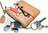 Fox Pattern Leather Coin Purse Keychain Change Pouch Wallet with Zippered(brown)...