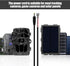 Trail Camera Power Cord,5.5x2.1mm DC External Power Cable,5.5x2.1mm DC Plug Compatible,Connection with Portable Power Banks,Solar Panels, Game/Doo...