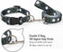 2PCS Dog Plaid Collars and Funny Leash Set Pet Gift Adjustable Dogs Green Checks Collars for Small to Large Pets (Medium)...