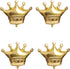 NpeyBeicuelq 4Pcs Gold Crown Foil Balloons Decorations.Wedding Bridal Shower Marriage Engagement Party Supplies (Gold)...