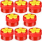 8 Packs Handheld Hummingbird Feeders Window Hummingbird Feeder with Perch Plastic Flower Finger Hummingbird Feeder Mini Hand Feeding Tools for Out...
