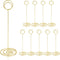 Table Number Holders 10Pcs - 8.75 inch Place Card Holder Tall Table Number Stands for Wedding Party Graduation Reception Restaurant Home Centerpie...