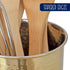 Darware Hammered Gold Kitchen Utensil Holder / 7-Inch Tool Caddy, Store All Your Wooden Spoons, Spatulas, & More...