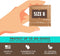 Boveda 58% Two-Way Humidity Control Packs For Storing 1 oz – Size 8 – 10 Pack – Moisture Absorbers for Small Storage Containers – Humidifier Packs...