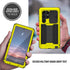 for Samsung Galaxy S24 Ultra 5G Case, Aluminum Metal Gorilla Glass Waterproof Shockproof Military Heavy Duty Sturdy Protector Cover,with Sliding C...