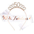 CIEHER Gifts for Women, 50 & Fabulous Sash and Tiara Set, Decorations , Sash and Crown Turning 50 Birthday Party Supplies Favors...