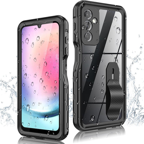 for Samsung Galaxy A24 4G Phone Case, Waterproof Case with Built-in Screen Protector, Full Body Dustproof Shockproof Rugged Heavy Duty Protection ...