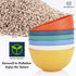 Homienly Cereal Bowls, 6 PC Soup Bowls Wheat Straw Fiber Unbreakable Lightweight Bowls (6 PCS, 26 OZ)...