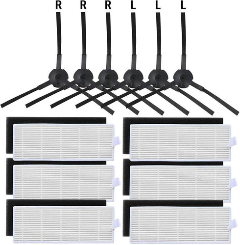 Replacement Filter and Side Brush Kit for A6 A4 A4s Robot Vacuum Cleaner...