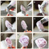 12 PCS Cake Decorating Supplies, Woohome 8 PCS 2 Style Cake Flower Nail, 2 PCS Flower Lifters and 1 PCS Wood Flower Nails Holder, 1 PCS Cake Icing...