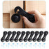 Child Safety Cabinet Locks (10 Pack) - Baby Proofing Latches Lock for Drawers, Toilet Seat, Fridge, Oven with 10 Extra 3M Adhesives (Black)...