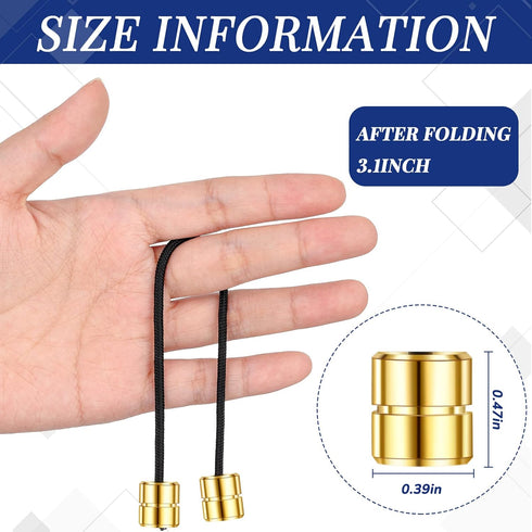 2 Pcs Begleri Fidget Beads Copper Worry Fidget Beads Worry Beads Begleri Beads begleri Fidget Toy Cylinder and Bell Shaped Bead Handmade Novelty a...