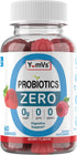 YUM-V'S - Zero Sugar Probiotic Gummies for Digestive Health - Sugar Free Probiotics for Women, Men & Kids - Gut Health Probiotic Gummies for Adult...