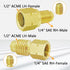 Boltigen R1234YF Refrigerant Tank Adapters, R12 to R1234YF Adapter Connector, 1/2 LH to 1/4 Flare R1234YF Vacuum Pump Adapter Fittings with Valve ...